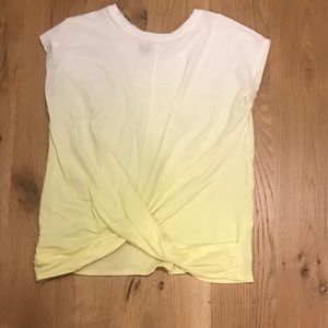 Athleta girl flip n twist tee